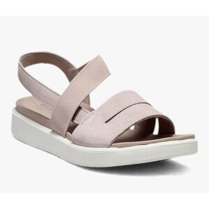 ECCO Yuma Two Strap Sandal Women's Beige Sandals Size 7